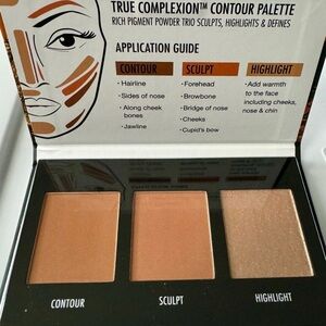 Black Radiance Contour Palette - Contour, Sculpt, Highlight Light to Medium